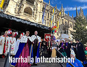 Inthronisation des Narrhalla Prinzenpaare auf dem Marienplatzt am 07.01.2023 /©Foto:Martin Schmitz)
